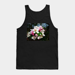 Dew Sprinkled Crabapple Blossoms Tank Top